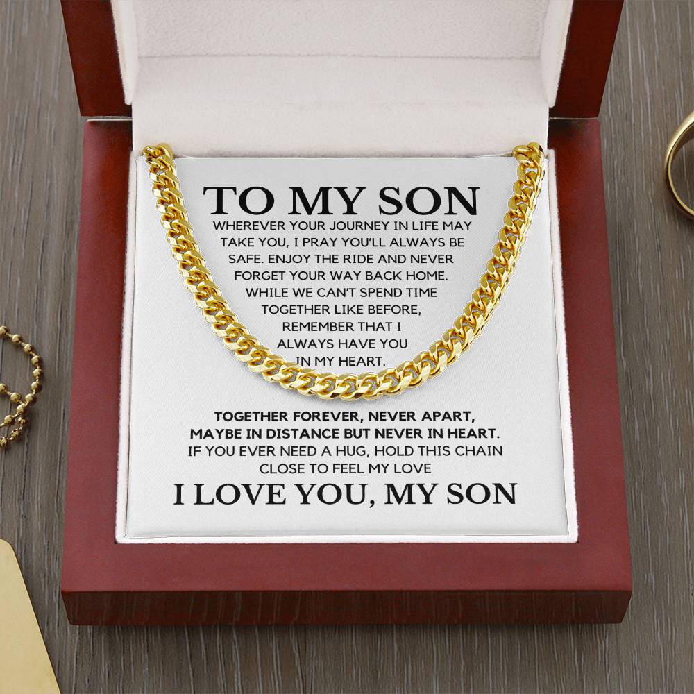 To My Son, Together Forever, Never Apart S211