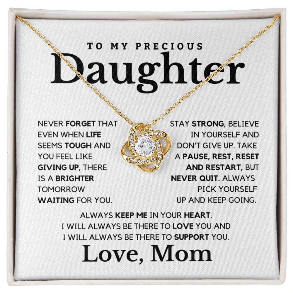 To My Daughter - Love Mom - Beautiful Gift Set - DT210 ShineOn Fulfillment