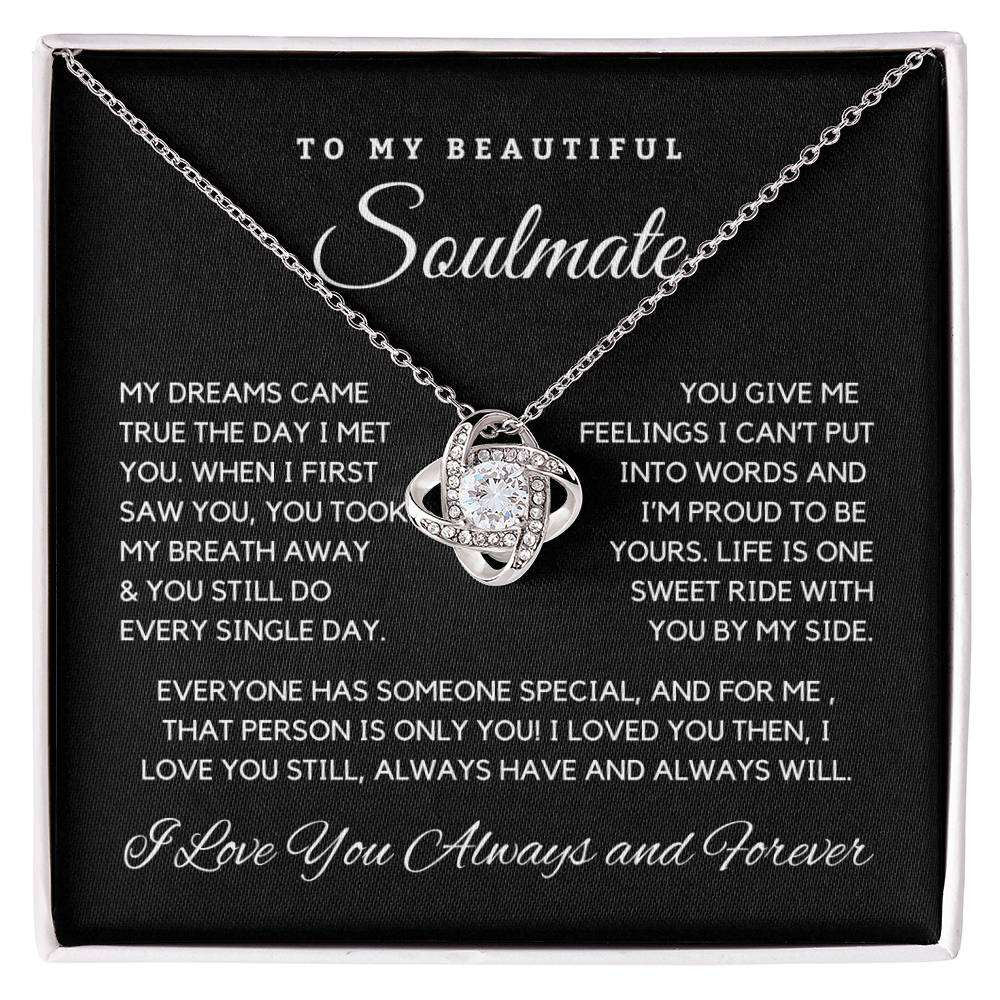 Soulmate Gift - My Dreams  Come True The Day I met You M210