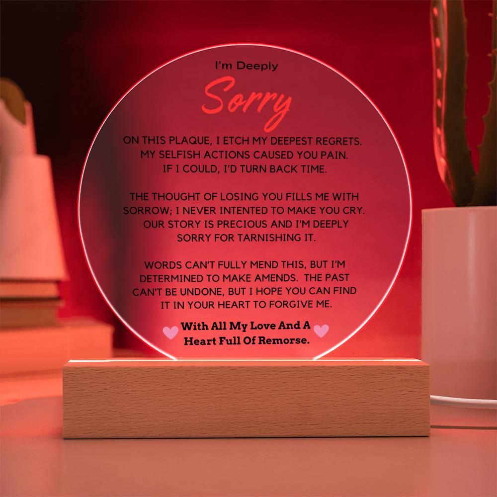 I'm Sorry - DT214 ShineOn Fulfillment