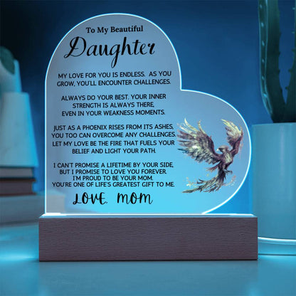 To My Daughter - Just As A Phoenix D214 ShineOn Fulfillment