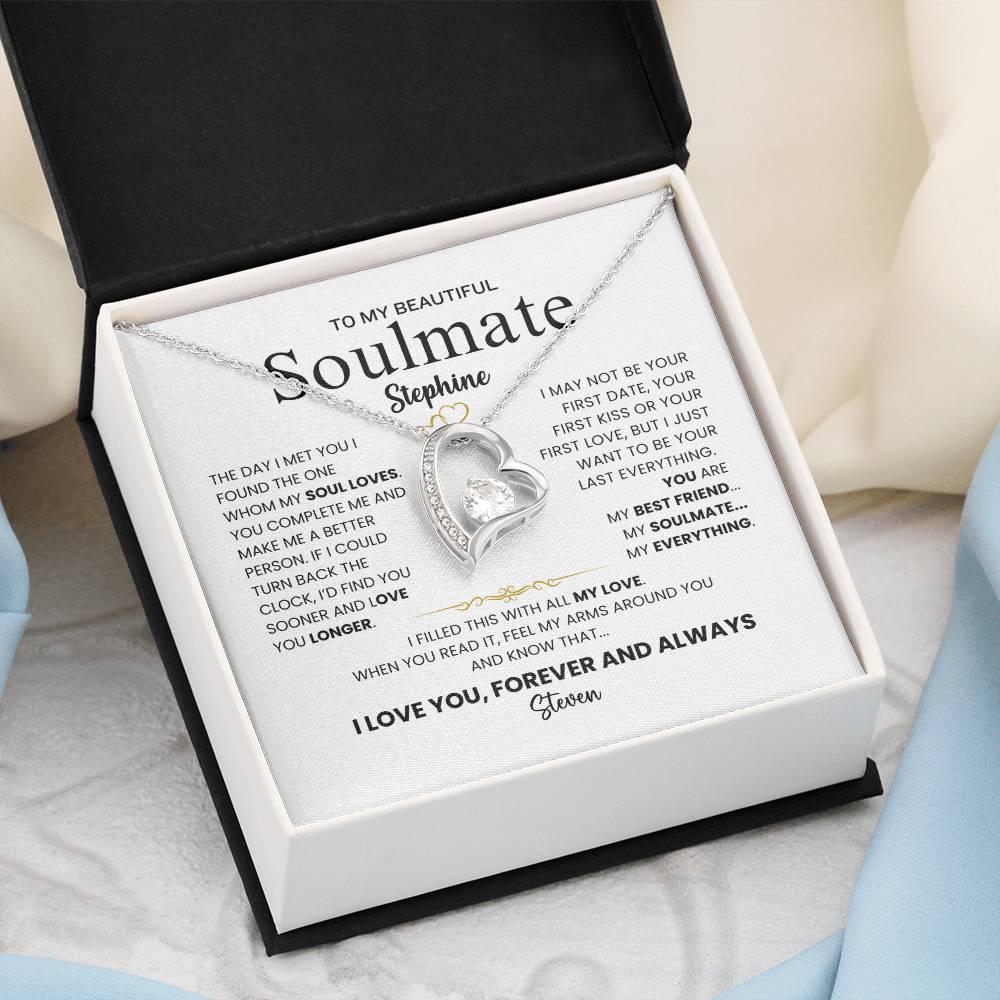 To My Soulmate Customize Gift You are my Everything