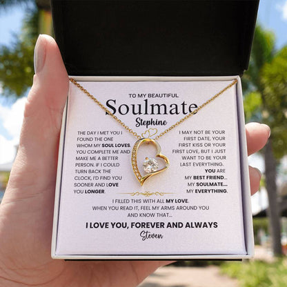 To My Soulmate Customize Gift You are my Everything