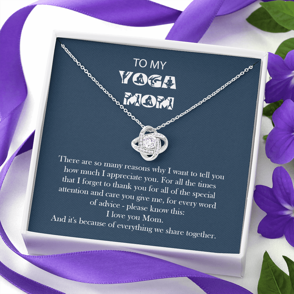 My Yoga Mom I Forget To Thank You Necklace ShineOn Fulfillment