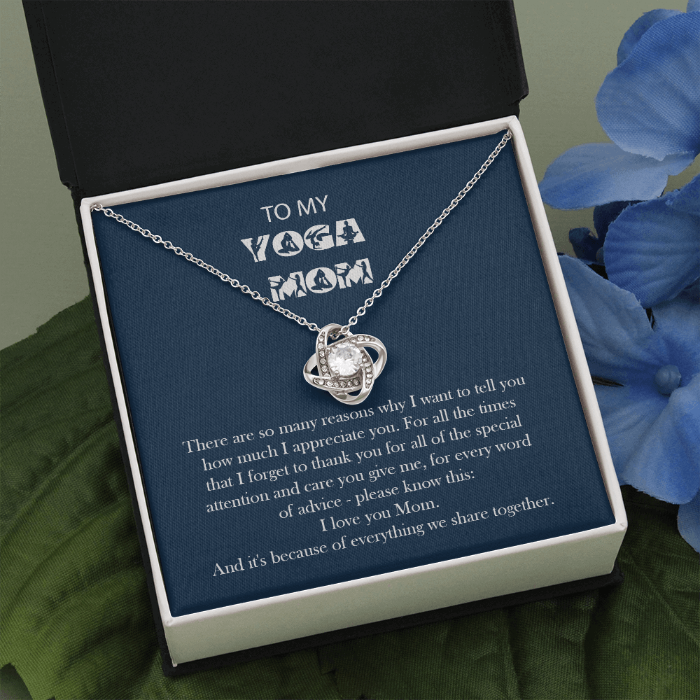 My Yoga Mom I Forget To Thank You Necklace ShineOn Fulfillment