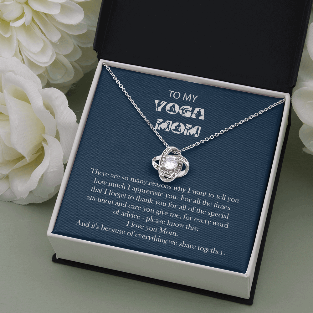 My Yoga Mom I Forget To Thank You Necklace ShineOn Fulfillment