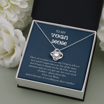 My Yoga Mom I Forget To Thank You Necklace ShineOn Fulfillment