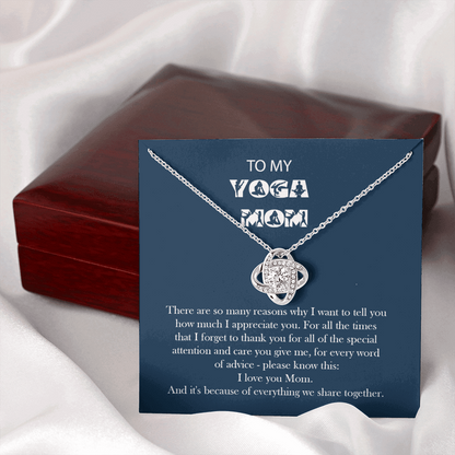 My Yoga Mom I Forget To Thank You Necklace ShineOn Fulfillment