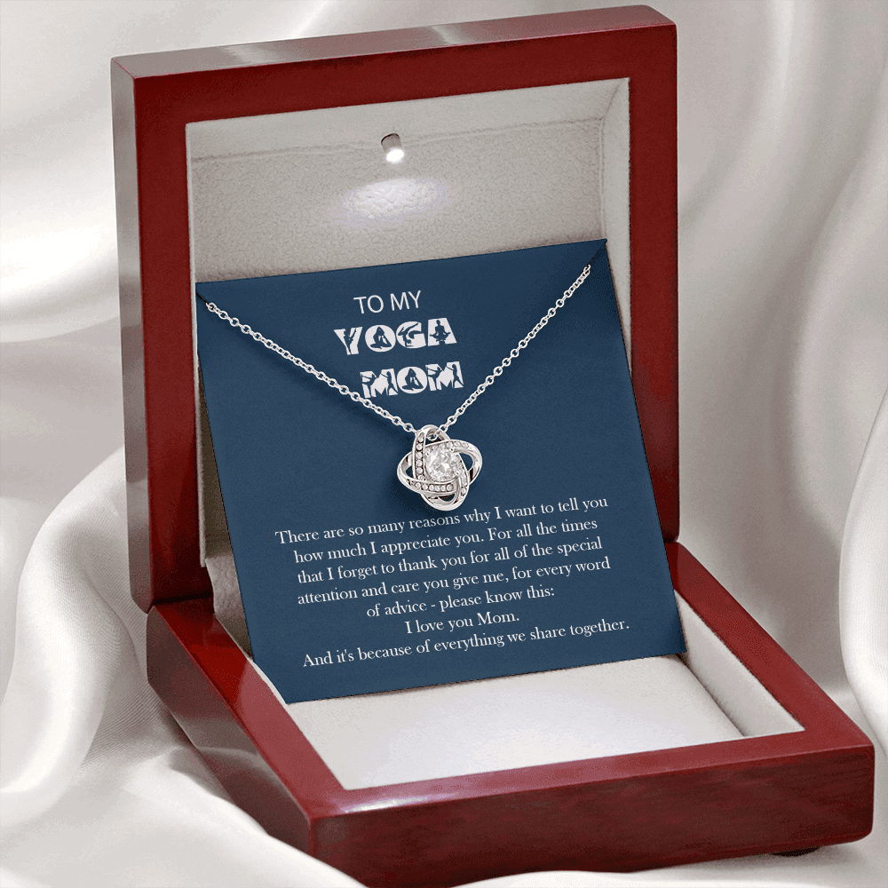 My Yoga Mom I Forget To Thank You Necklace ShineOn Fulfillment