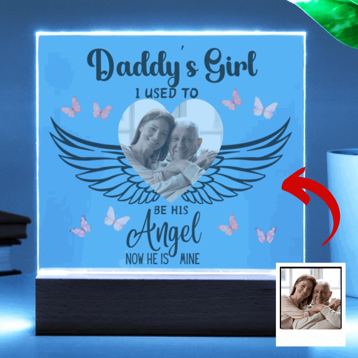 Daddy's Girl - Personalized LED Light