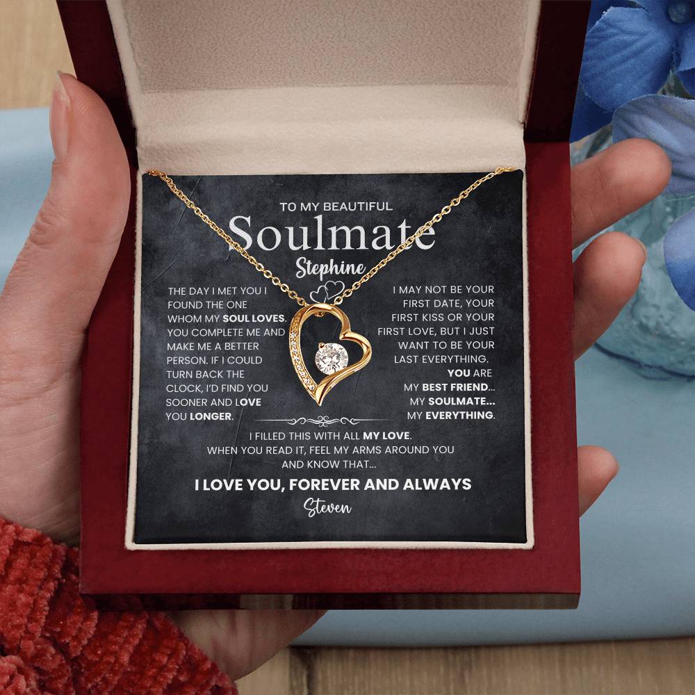 To My Soulmate Customize Gift You are my Everything