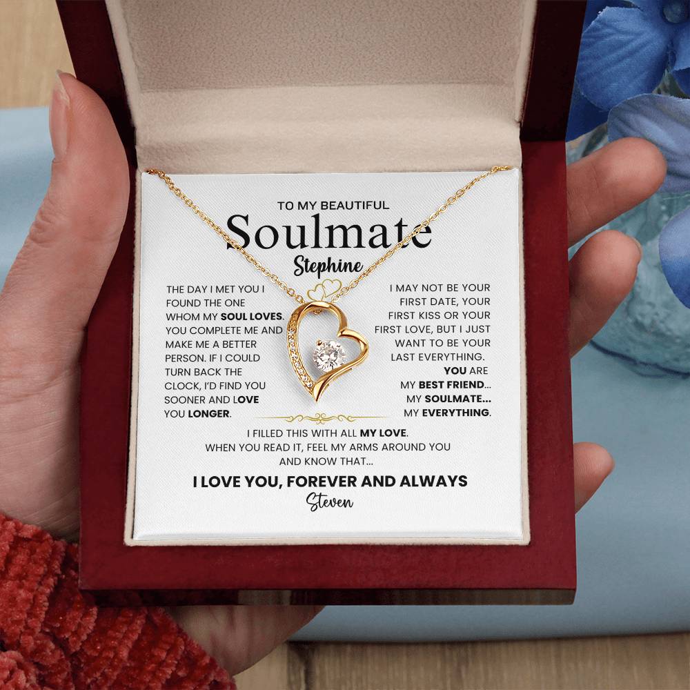 To My Soulmate Customize Gift You are my Everything