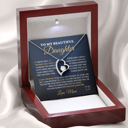 Daughter - Always My Daling Daughter - Forever Love Necklace ShineOn Fulfillment