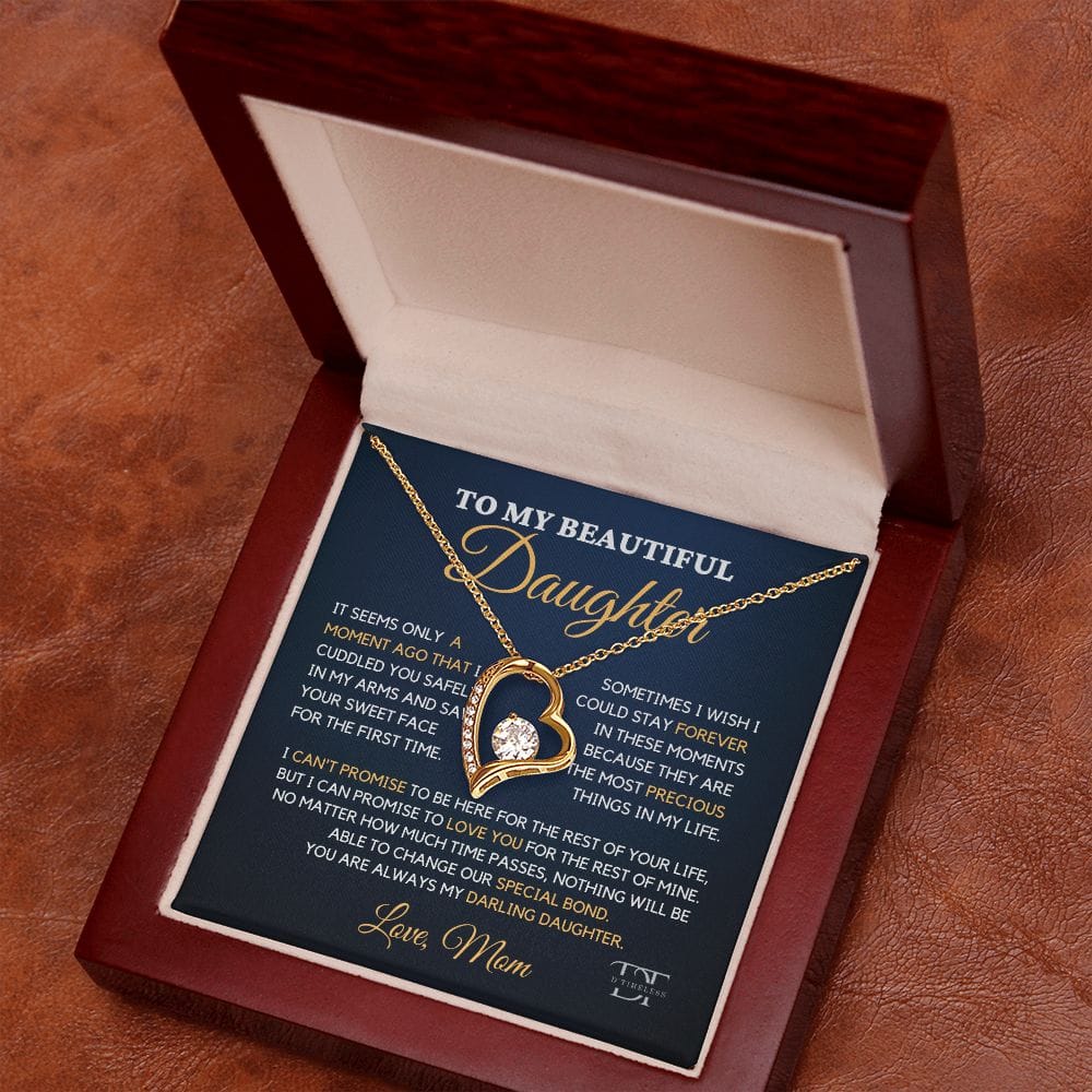 Daughter - Always My Daling Daughter - Forever Love Necklace ShineOn Fulfillment