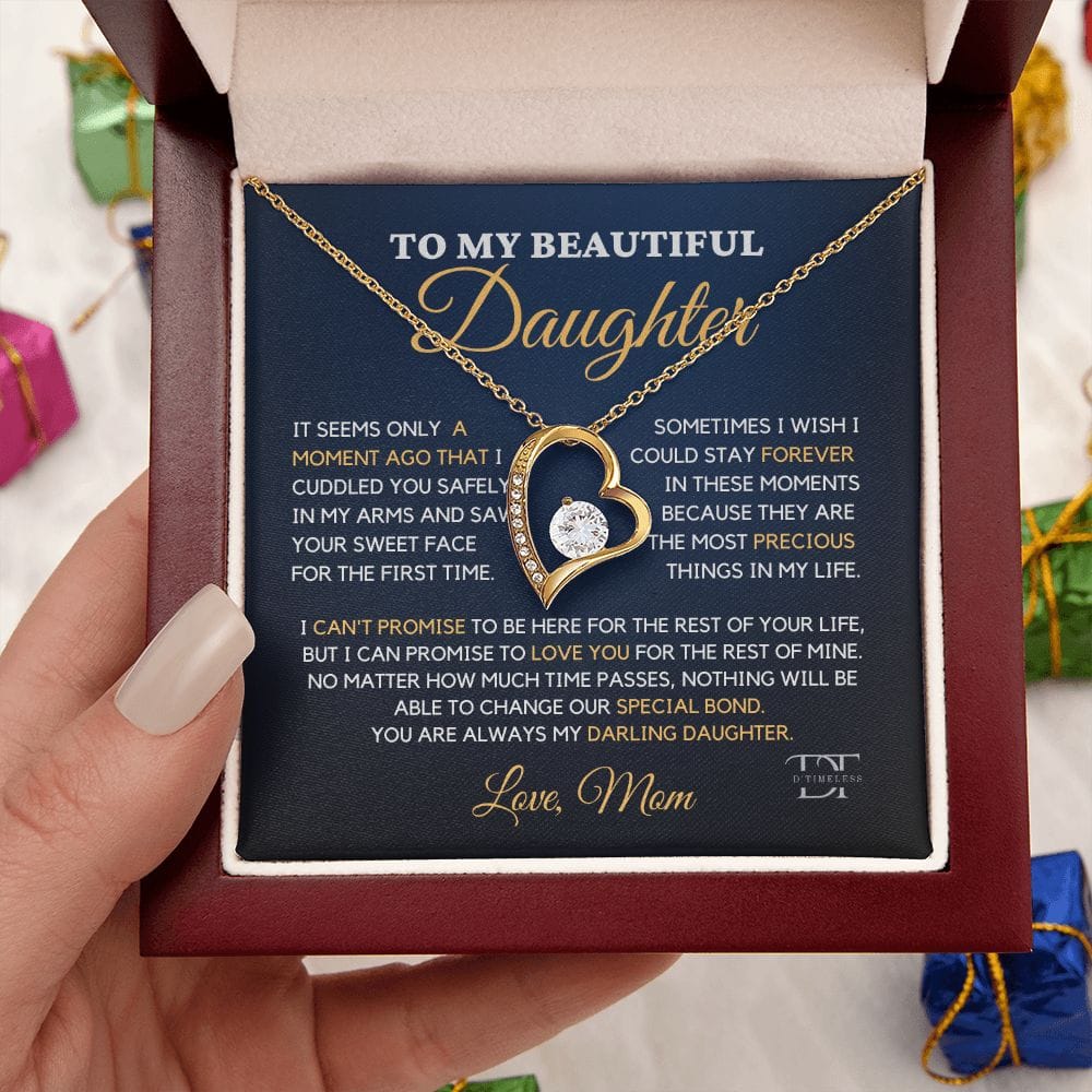 Daughter - Always My Daling Daughter - Forever Love Necklace ShineOn Fulfillment