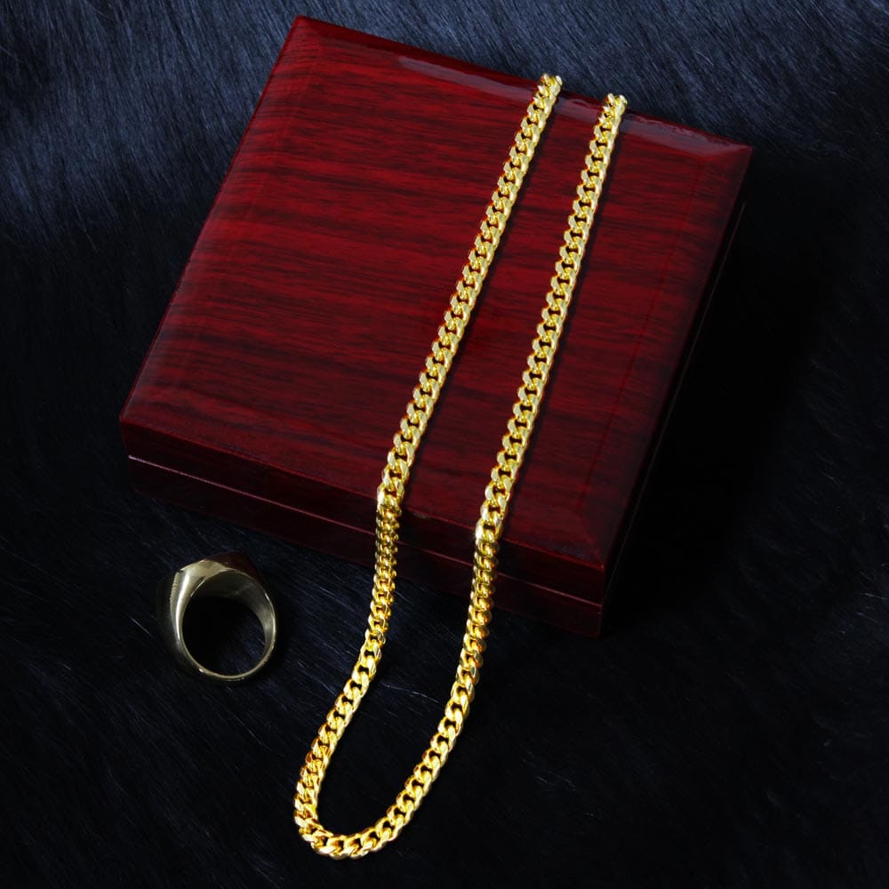 My Boyfriend You're My Favorite Cuban Link Chain ShineOn Fulfillment