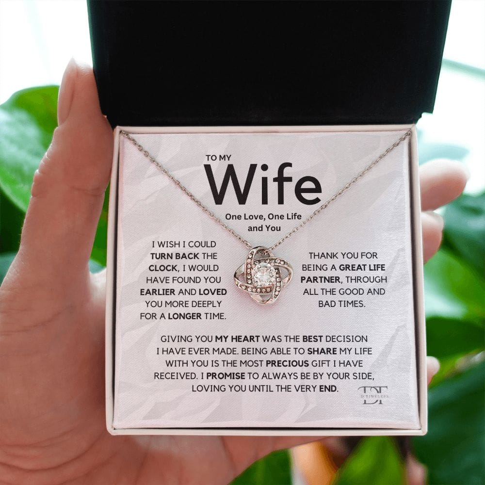 To My Wife - I wish I could Turn Back The Clock ShineOn Fulfillment
