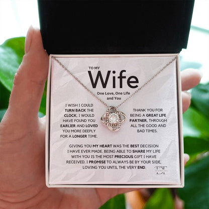 To My Wife - I wish I could Turn Back The Clock ShineOn Fulfillment