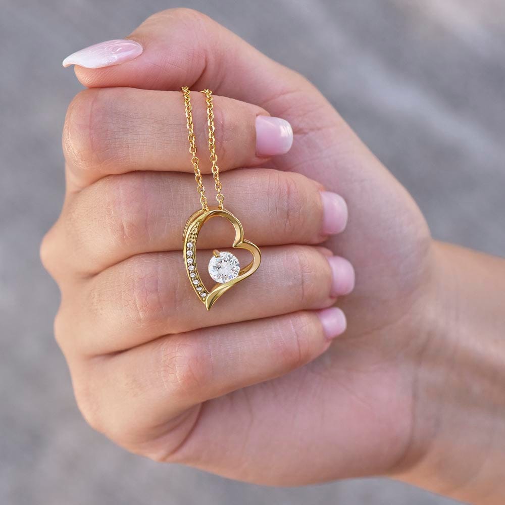 Daughter - I'll Always Be There For You Forever Love Necklace ShineOn Fulfillment
